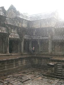 Angkor im Regen